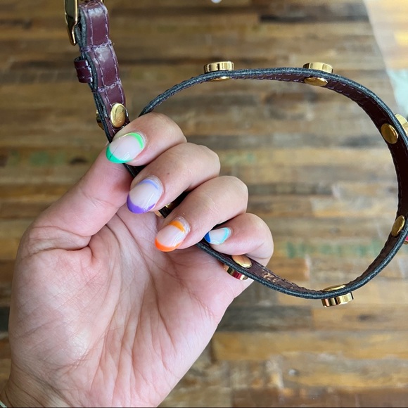 CC Skye Leather Wrap Round Bracelet - Picture 9 of 12